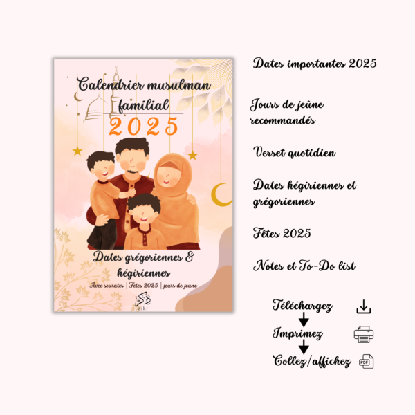 Calendrier musulman 2025 - Image 2