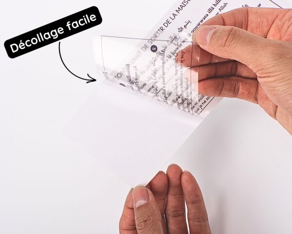 Lot de 10 stickers d'invocations transparents - Image 2