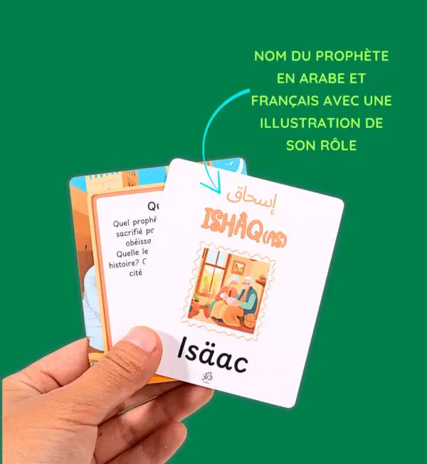 Les 25 prophètes de l'islam - Cartes de jeux avec quiz - Image 4