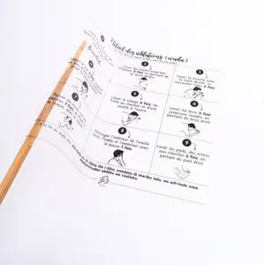 5 stickers Muraux Islamiques pour la prière, les ablutions et le Dhikr