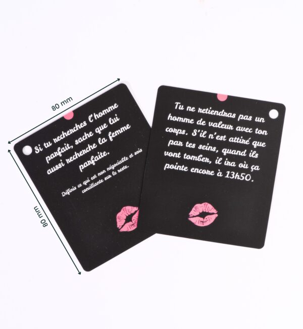 Cartes Écoute ma sœur – 100 Messages Inspirants pour Femme Musulmane – Argent, Famille, Foi & Mariage - Image 4