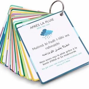 Cartes d&rsquo;invocations enfant musulman, plus de 40 douas du quotidien